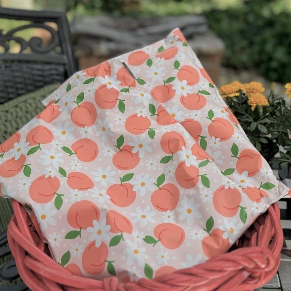 Peach 🍑 Poly Mailers 10x13 Pack of 25 - Picture 1 of 7